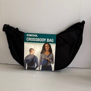 32 Degrees Stylish Black Crossbody Bag